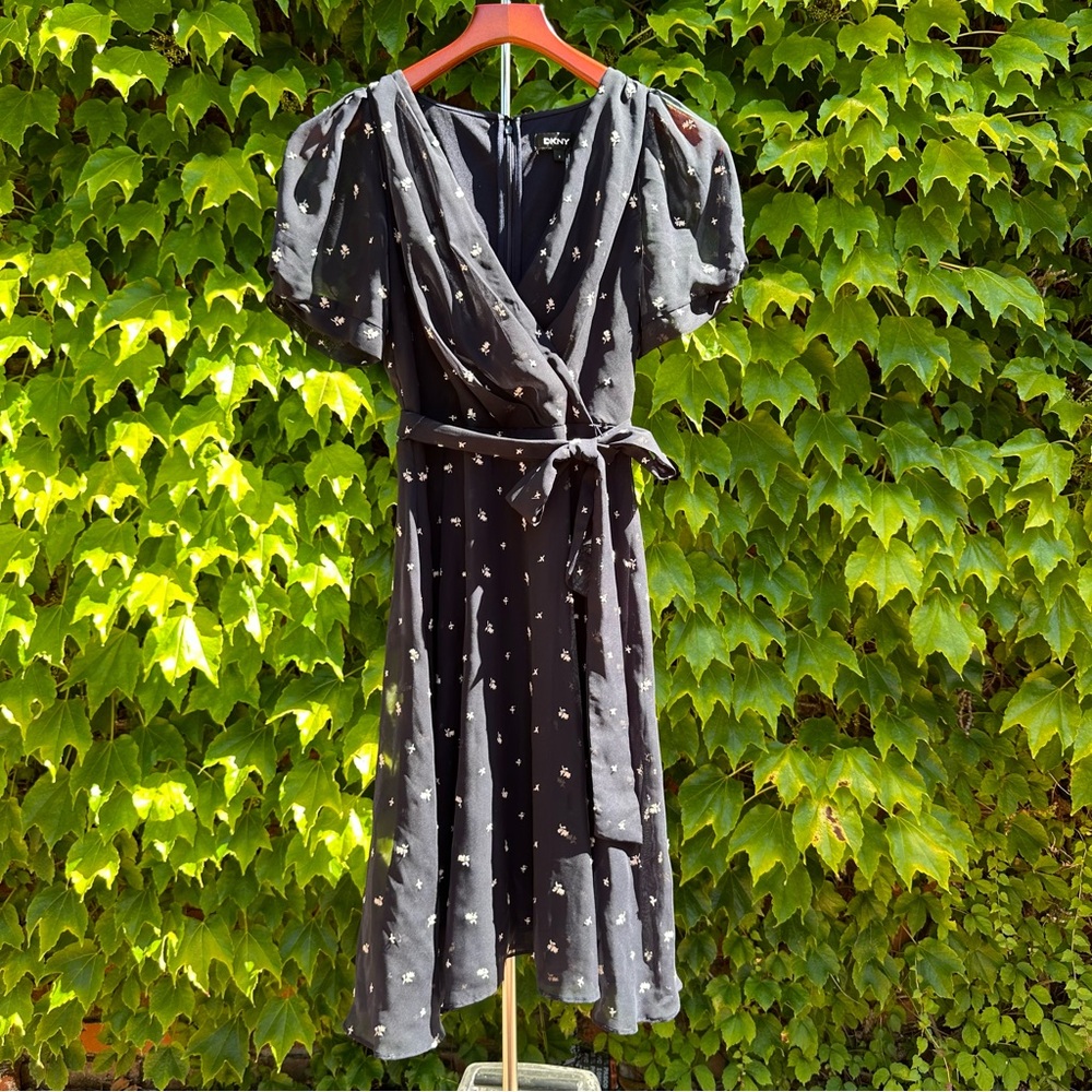 DKNY • Embroidered dress